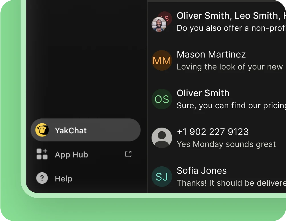 Open in a Webex embedded app