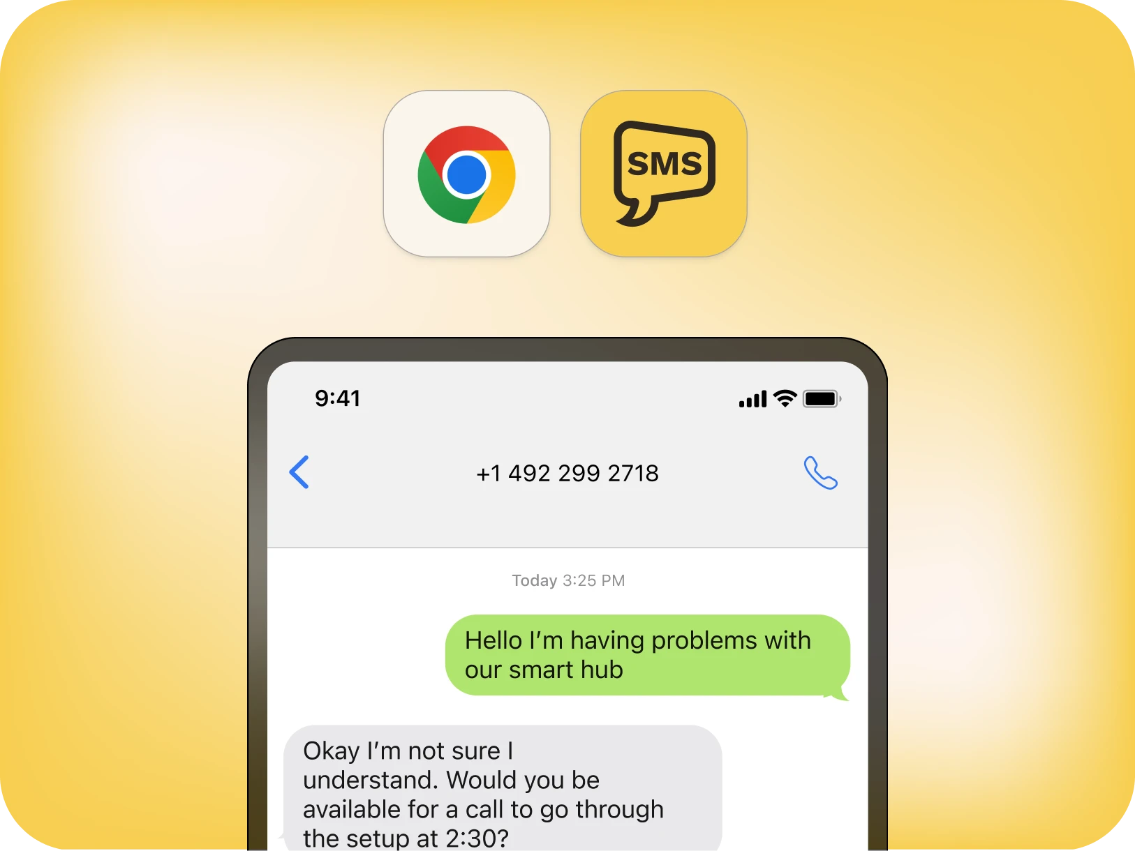 Omnichannel messaging for browsers