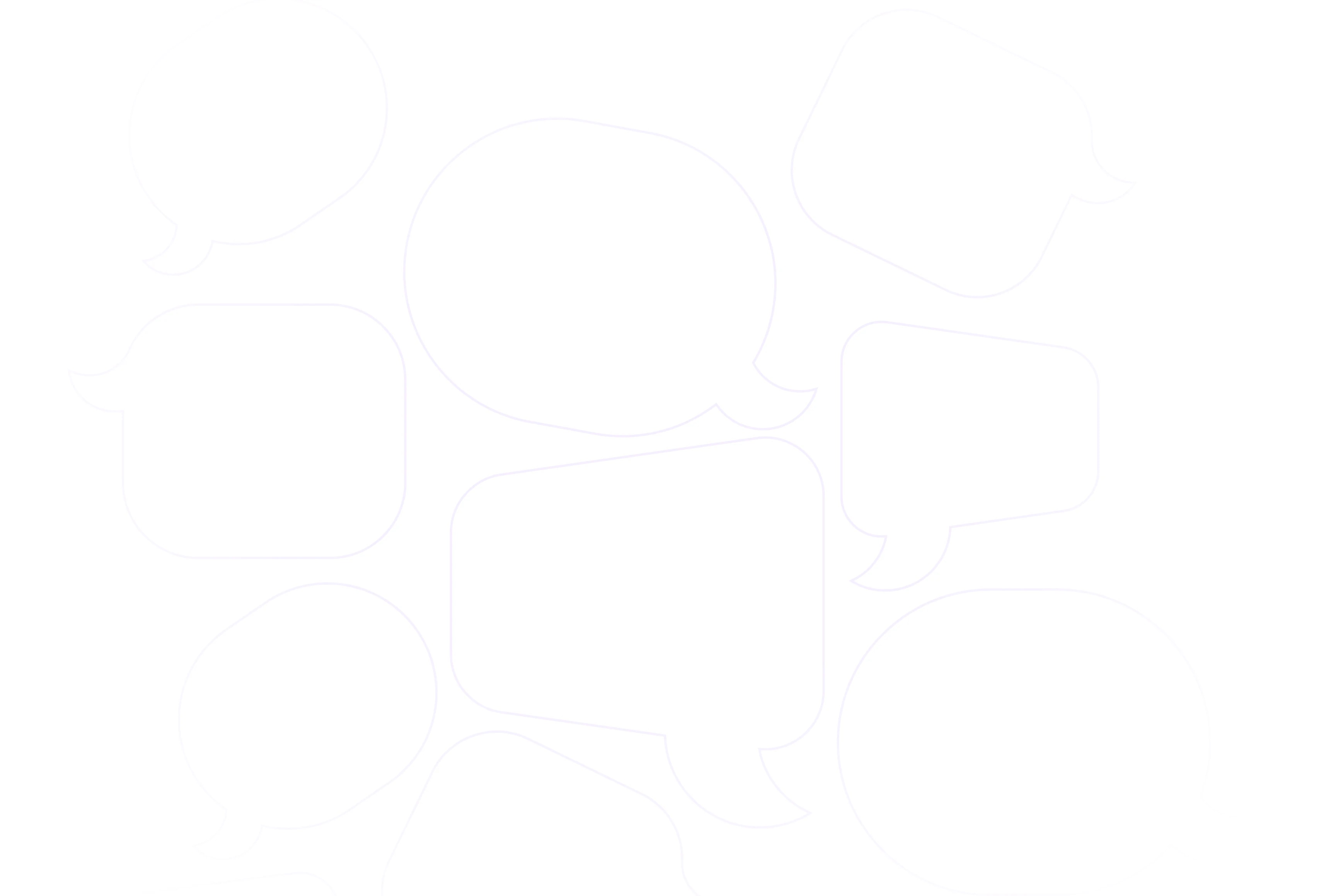 Speech bubble background pattern