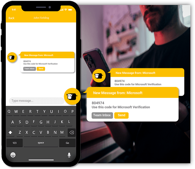 YakChat messaging app image