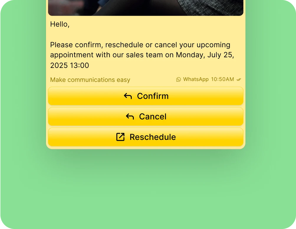 WhatsApp Business in Teams and Webex