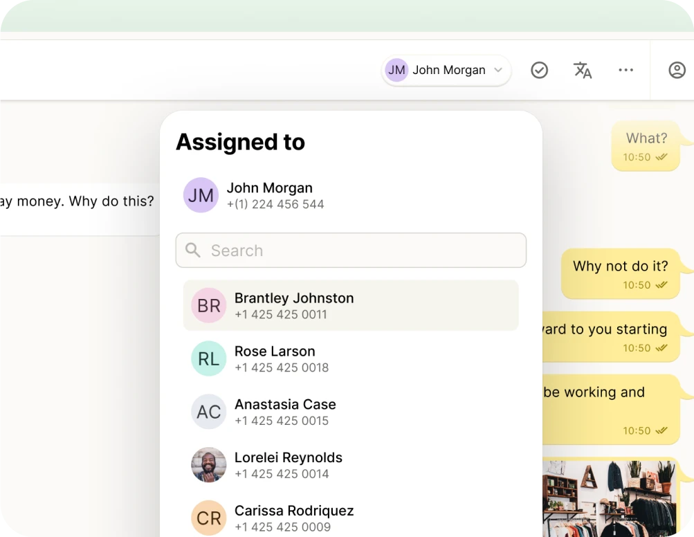 YakChat messaging app image