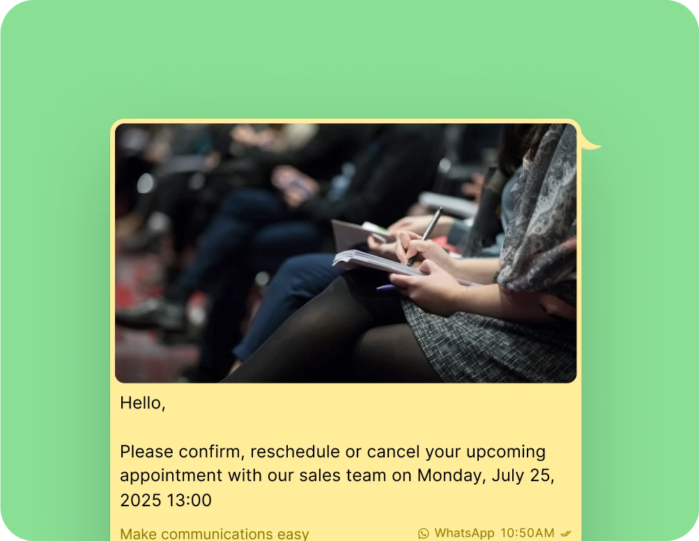 WhatsApp Business in Teams and Webex
