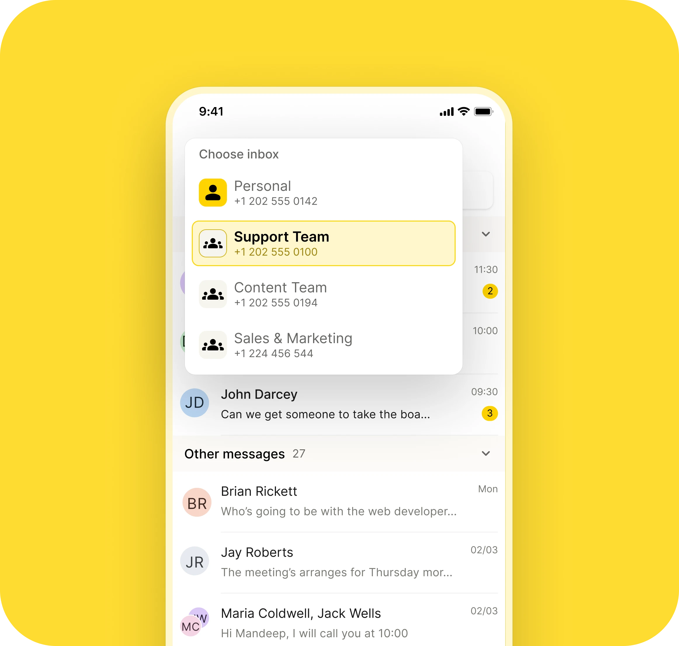 YakChat for iOS and Android