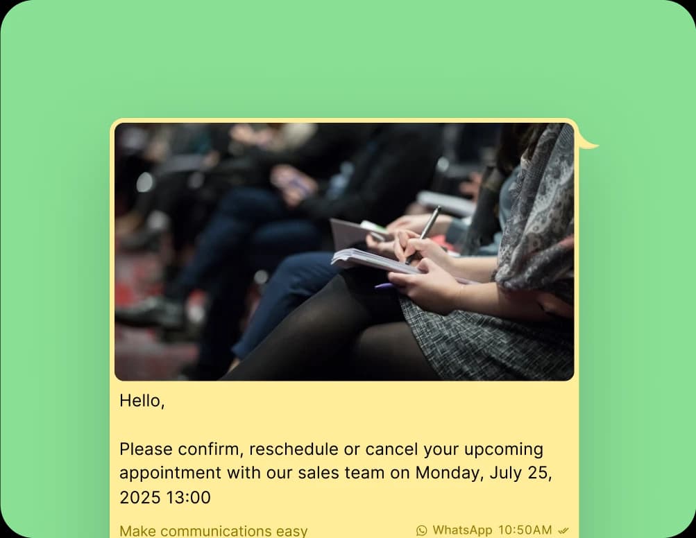 WhatsApp Business in Teams and Webex