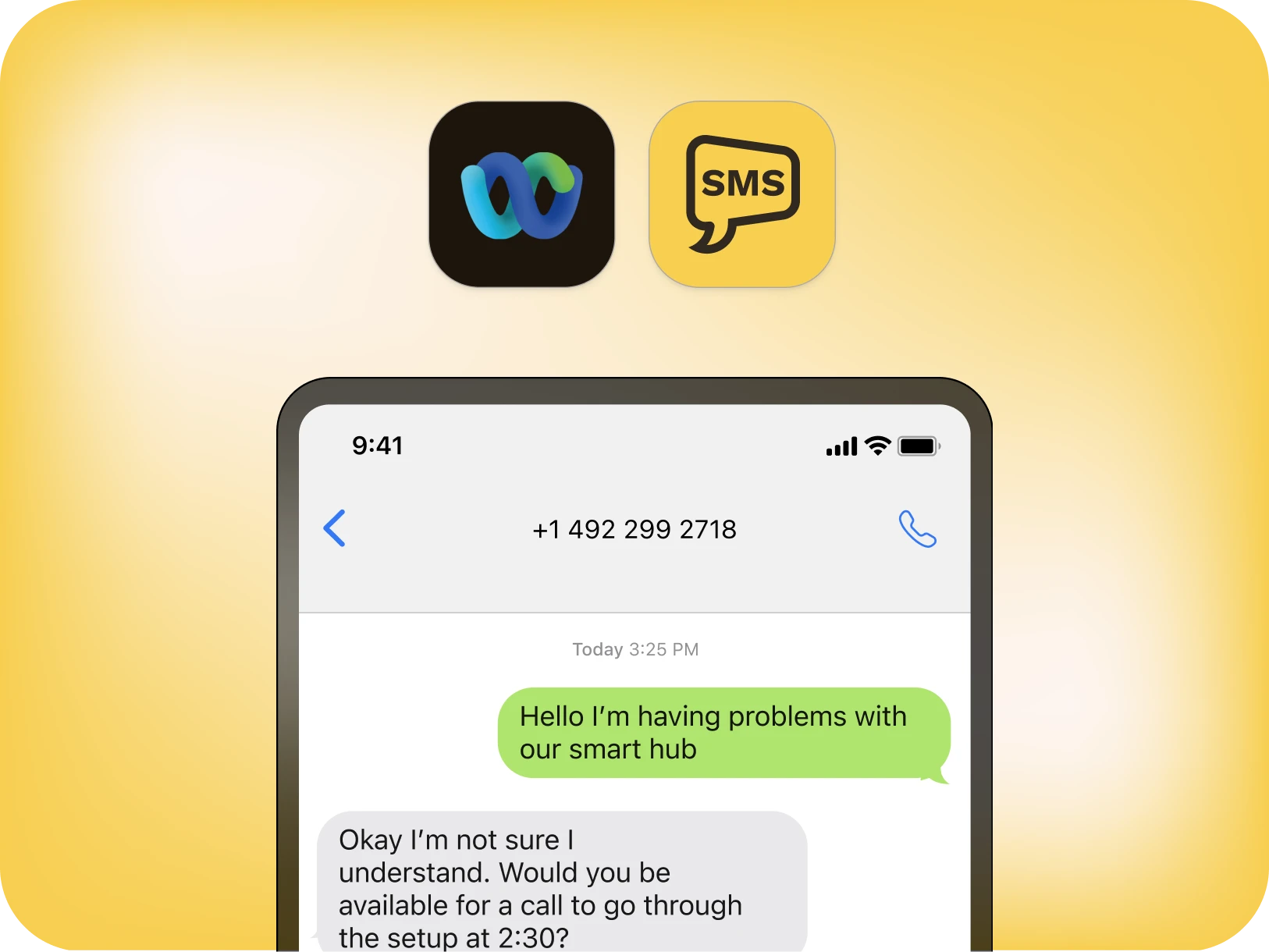 Omnichannel messaging for Webex